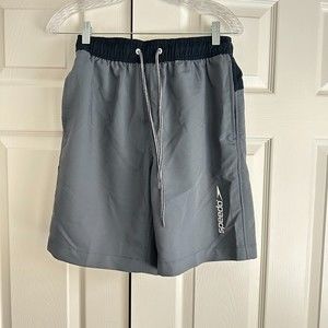 Speedo men’s swim trunks with mesh lining size Small adjustable waist